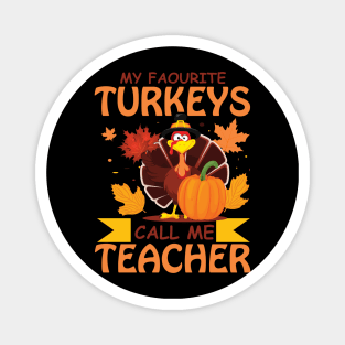 Happy Turkey Day Shirt Cute Little Pilgrim Gift Thanksgiving Magnet